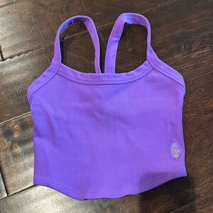 Free people movement purple workout tank